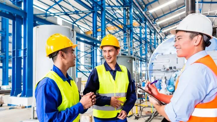 Factory interior for verification